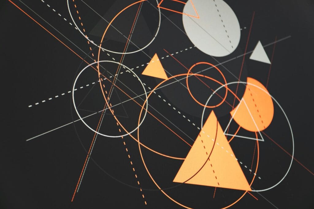 Abstrakte Linien und Kreise symbolisieren Funktionsmodus und Überlebensorganisation